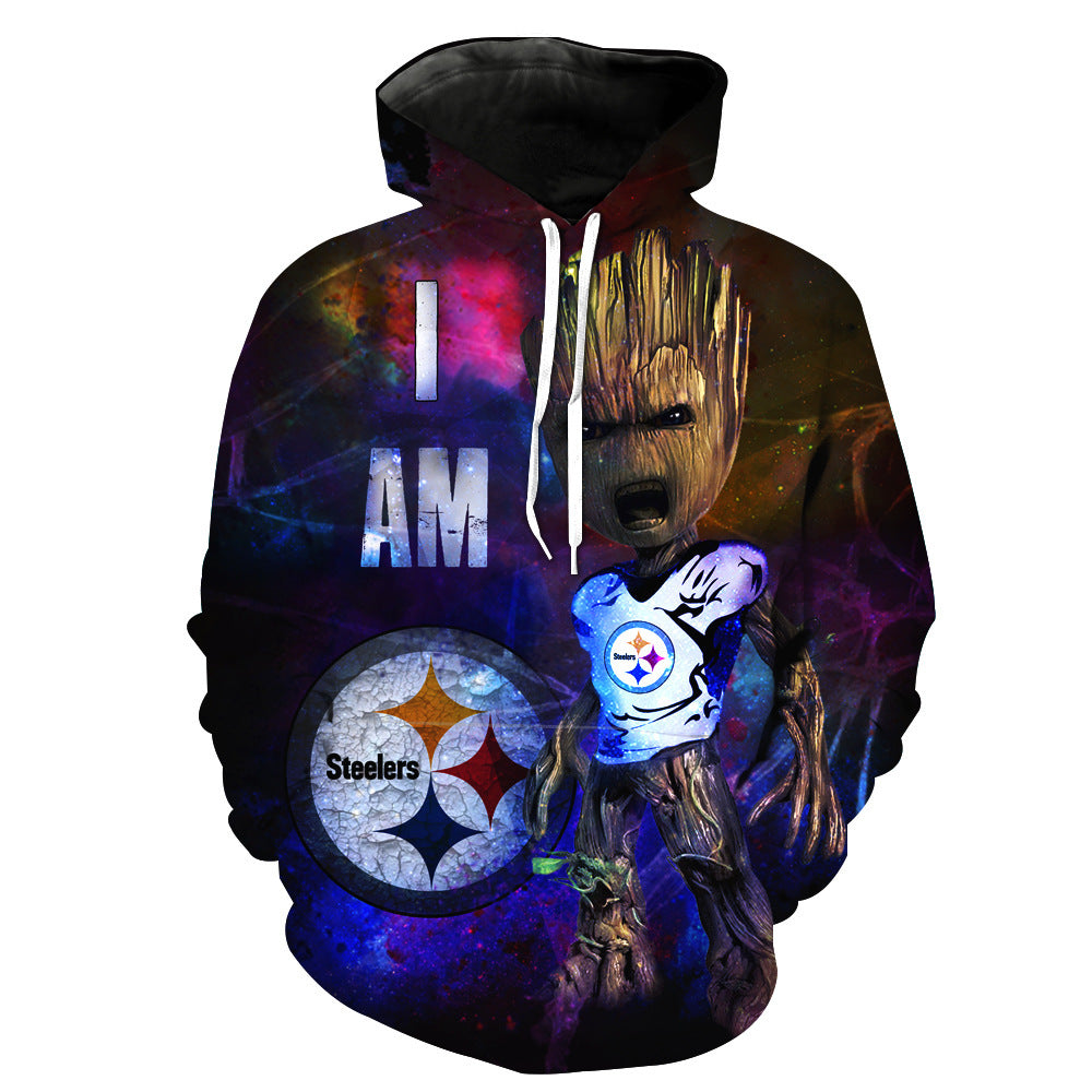 Pittsburgh Print Hoodies