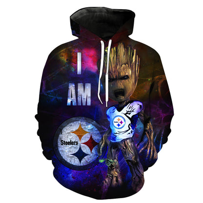 Pittsburgh Print Hoodies