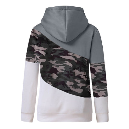 women's camouflage hoodie